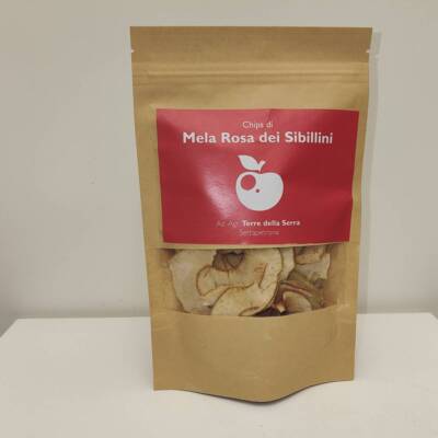 CHIPS di Mela Rosa dei Sibillini Essiccate da 20gr