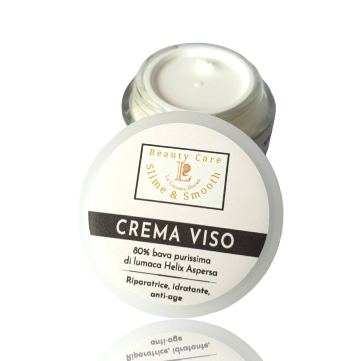 Crema viso naturale con 80% bava di lumaca 1 Crema viso naturale con 80% bava di lumaca