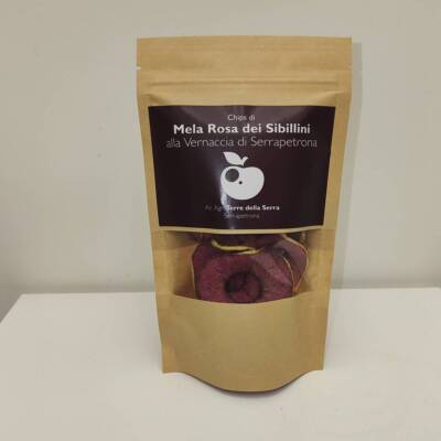 CHIPS MELE ROSA ALLA VERNACCIA DI SERRAPETRONA ESSICCATE da 20gr